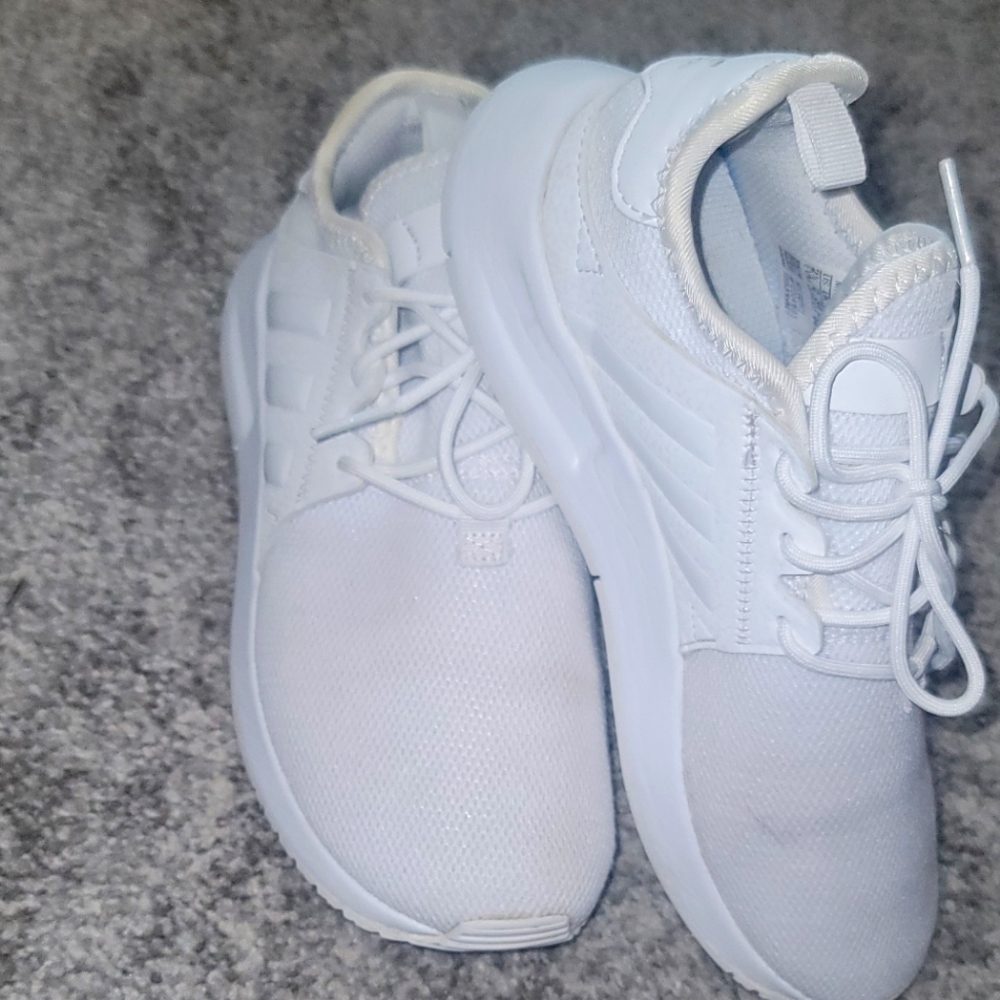 White Adidas shoes
